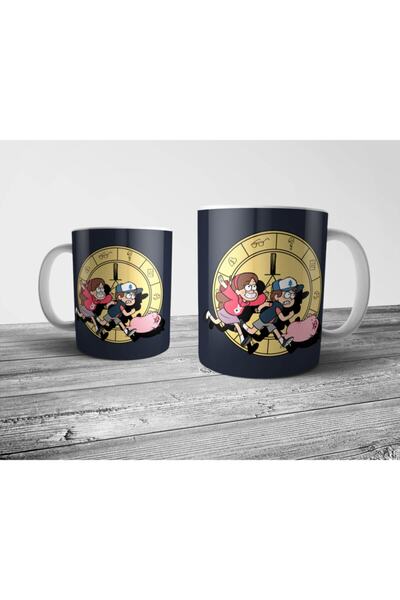 Pixxa Gravity Falls - Mysterious Town Mug Cup Model 5