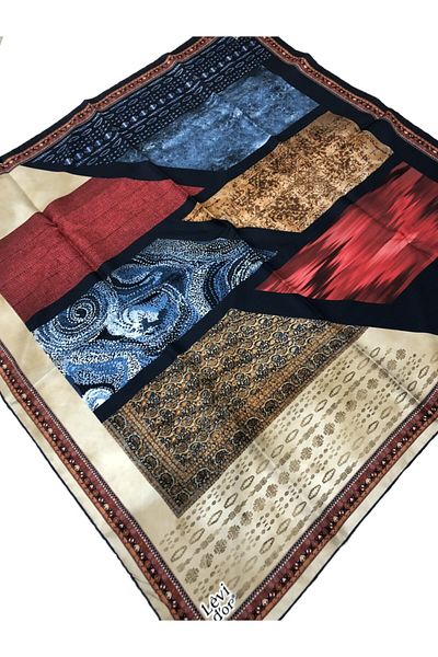 Levidor Γυναικείο μεταξωτό μαντήλι Twill I-2832