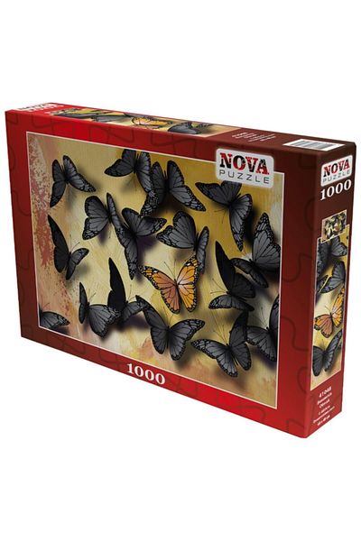 Nova Puzzle Nova 1000 Piece Being Unique Puzzle - Butterflies