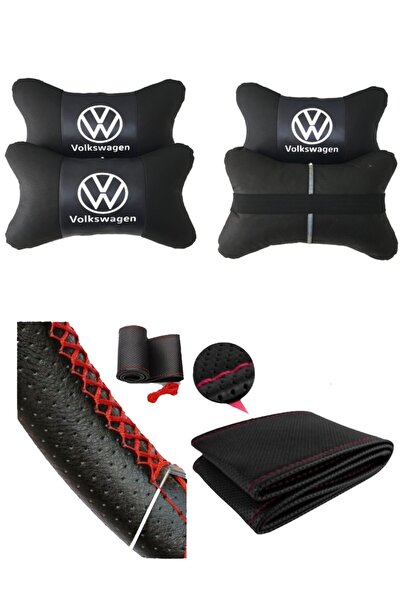 AYAZGURUP Volkswagen Polo Clasic Dikmeli Direksiyon Kılıfı + 5d Ortopedik Boy...