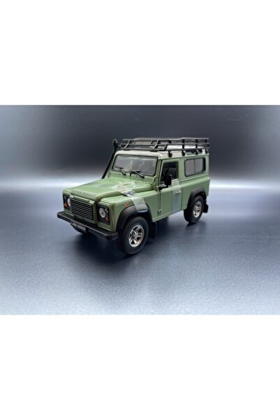 WELLY Koleksiyontutkusu 1/24 Ölçek Land Rover Defender Model Araba