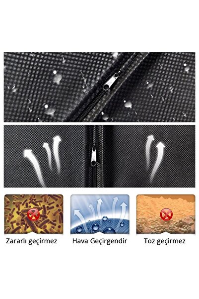 HOMELİFE EV TEKSTİL Hml 5 Adet Takım Elbise Kılıfı