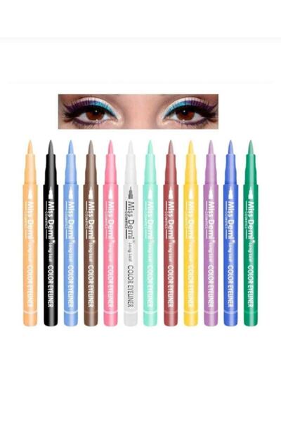 rosa rossa 12 Li Eyeliner Set