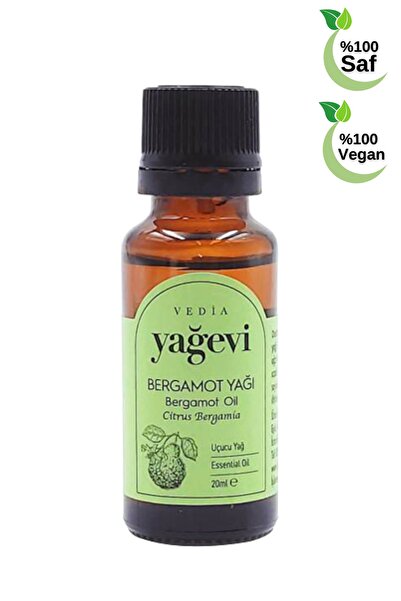 Yağevi Saf Bergamot Uçucu Yağı 20 Ml