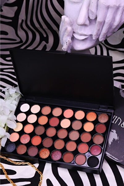 AİLY COSMETİCS 40 lı Sedefli Mat Far Paleti