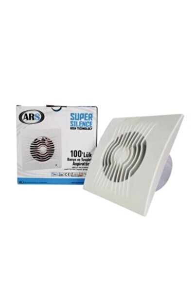Ars 100'lük 10 Cm Banyo Ve Tuvalet Aspiratör Havalandırma Fanı