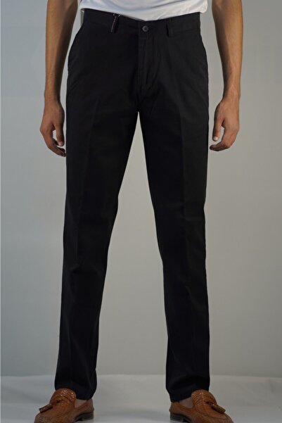 Bomonti Чоловічі класичні прямі брюки з м'якого габардину без підкладки