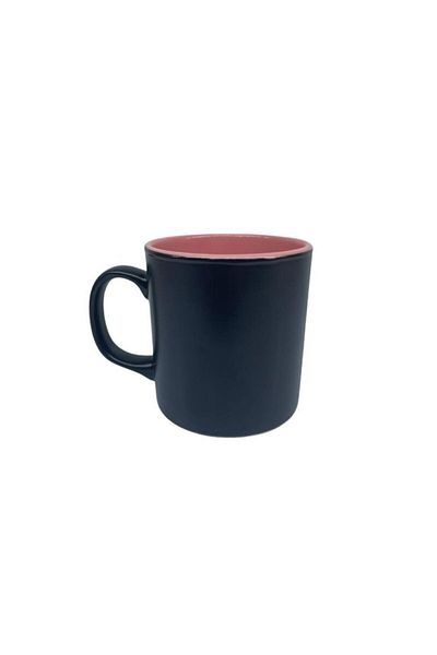 Kosova Keramika Cylindrical Platinum Mug Pink