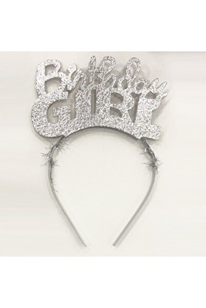Vipfoni Tüylü Simli Bırthday Gırl Taç
