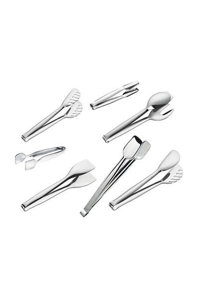 Nehir Gray Set of 7 Serving Tongs
