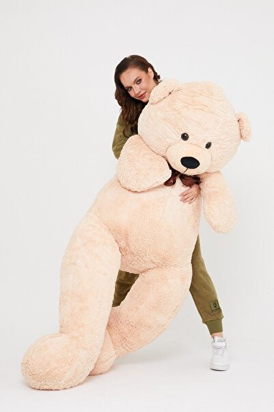 Oyuncak Fabrikası Büyük Boy Kocaman Salaş Puffy Peluş Ayı 2 Metre (200 Cm)