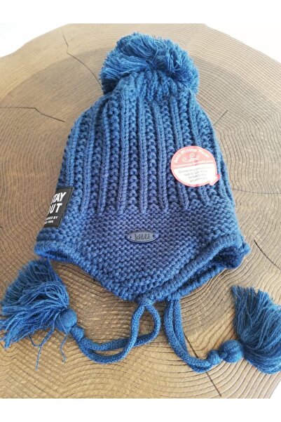Kitti Boy's Beanie with Fleece Inside and Ears K2120-09