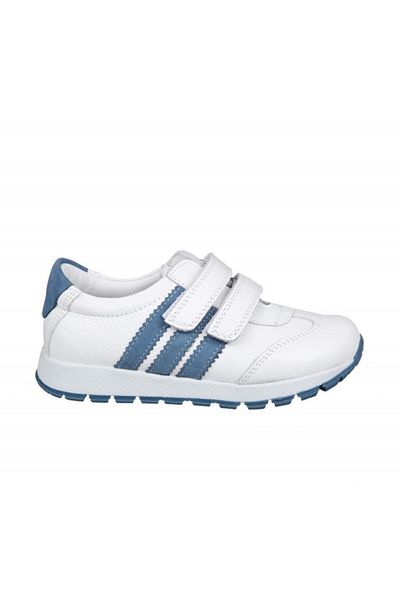 Bücür Ortopedi 201-72 White Blue Children's Casual Shoes