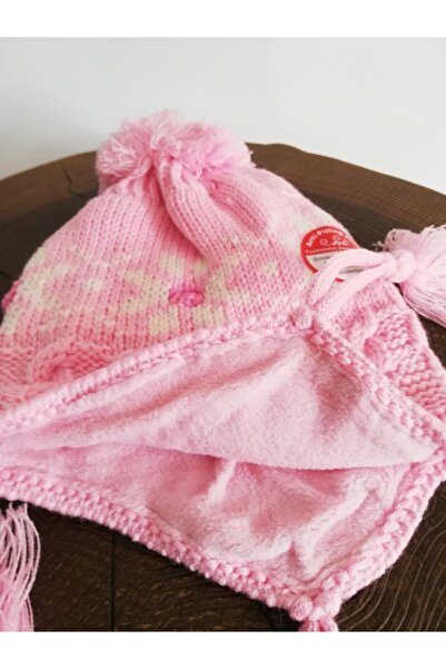Kitti Girl's Beanie with Fleece Inside and Ears K2130-06