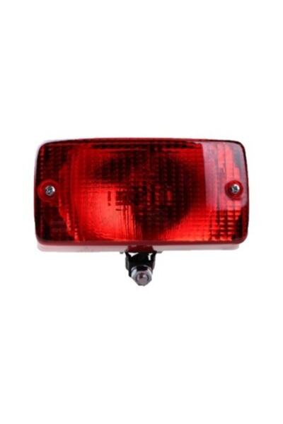 oben Kare Ek Fren Stop Lambası Ithal 24 Volt Kırmızı