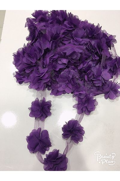 Uğurlu Flower Chiffon 1 Meter Price