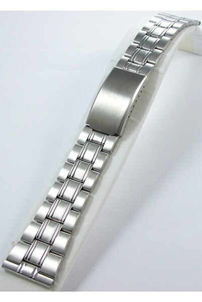 Ezgi Elektronik Çelik Saat Kordonu Spor 24mm Metal Kayış Kolçak Kalın Şerit