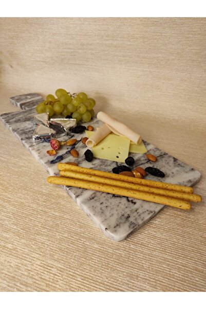 ASKAYA MERMER Marble Cutting Board and Presentation Plate