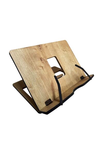 Axolotl Adjustable Book Reading Stand, Tablet Stand (OAK)