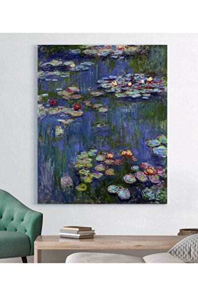 Genel Markalar Claude Monet-nilüferler Kanvas Tablo