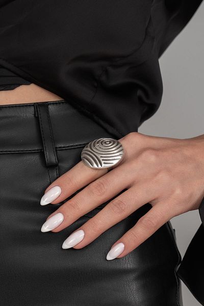 ZeyDor Accessories خاتم تصميم نمط هندسي 1460