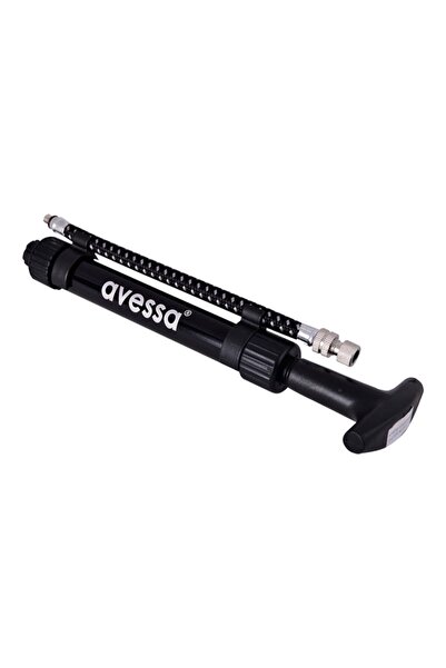 AVESSA Pompă manuală din aluminiu cu furtun negru Al-06-cb