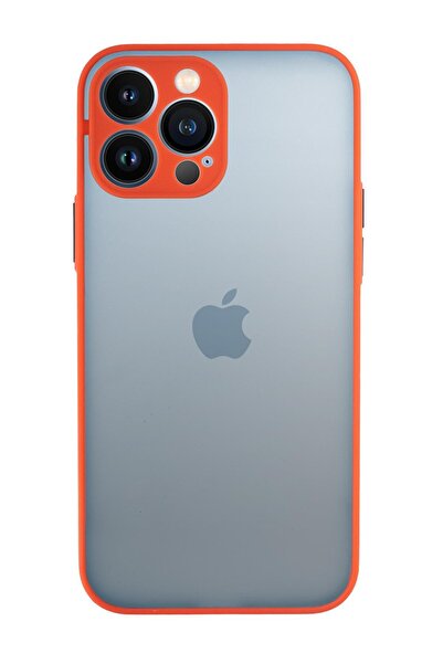 mooodcase Iphone 13 Pro Max Uyumlu Kamera Korumalı Buzlu Şeffaf Lüx Telefon Kılıfı Mchzr