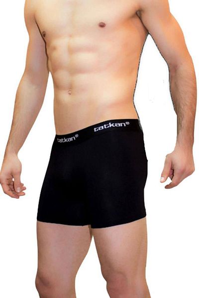 tatkan 3-Piece Men's Modal Lycra Boxer Plus Size Long Johns