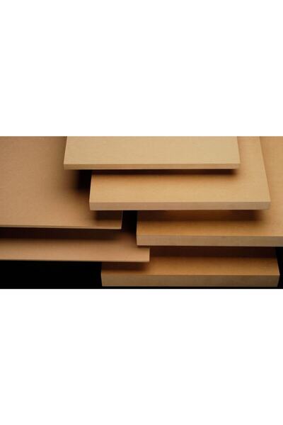ecsahşap 18mm Her Türlü Ebat Mdf Plaka Panel 60x100 Cm (1 Adet)