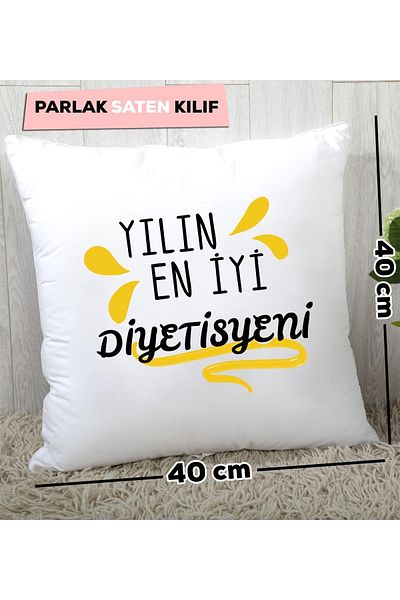 Hedizu Best Nurse of the Year Gift Pillow for Nurse