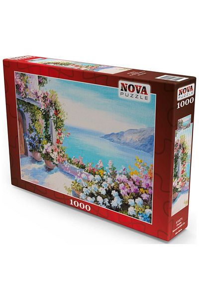 Nova Puzzle Nova Seaside House Puzzle - 1000 Pieces - 41071