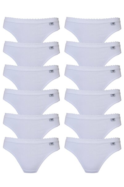 Tutku Γυναικεία εσώρουχα μπικίνι βαμβακερά πολύχρωμα εσώρουχα 12 πακέτο