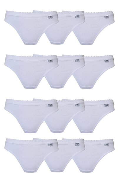 Tutku Γυναικεία εσώρουχα μπικίνι βαμβακερά πολύχρωμα εσώρουχα 12 πακέτο