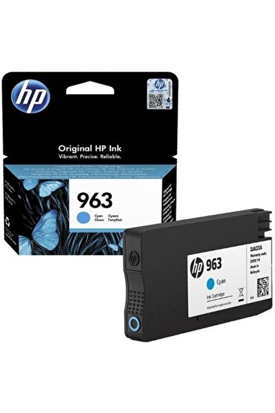 HP 963 Cyan Mavi Kartuş 3Ja23A / Hp
