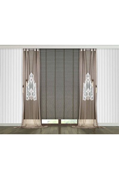 Yılmaz Home Collection Keten Pano Tül Perde