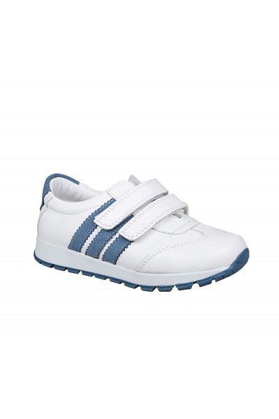 Bücür Ortopedi 201-72 White Blue Children's Casual Shoes
