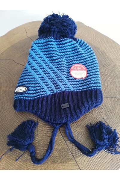 Kitti Boy's Beanie with Fleece Inside and Ears K2130-11