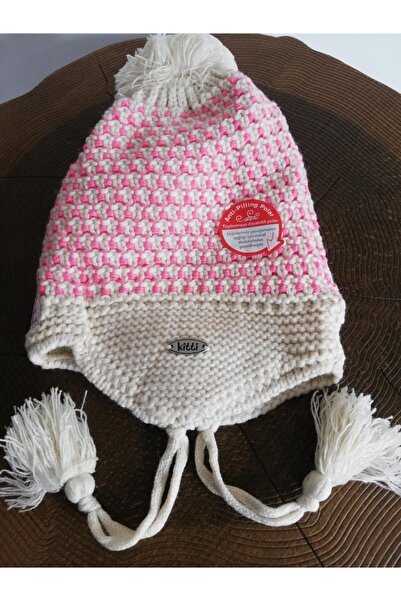 Kitti Girl's Beanie with Fleece Inside and Ears K2130-03