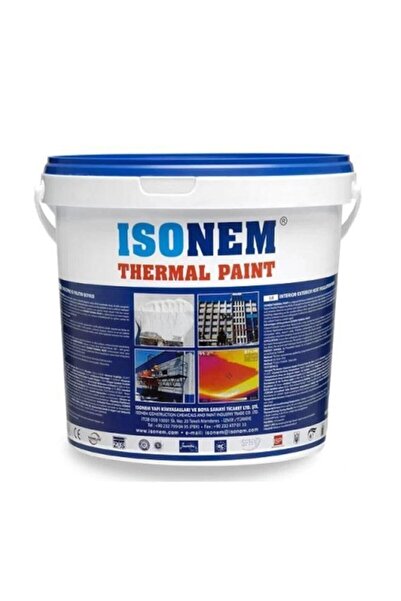 Isonem Thermal Paint Isı Yalıtım Boyası 18 Kg (Beyaz)