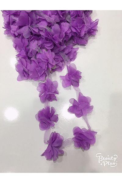 Uğurlu Flower Chiffon 1 Meter Price