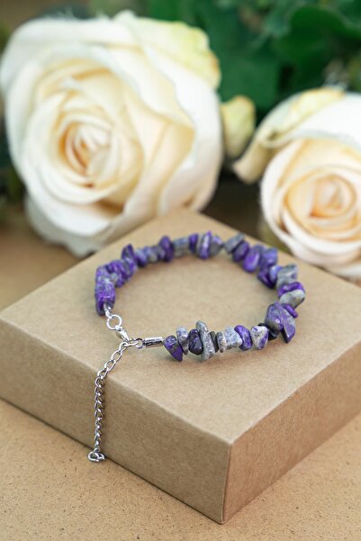 ByKolyeucum سوار من حجر اللازورد الطبيعي المكسور - Klcbl0113