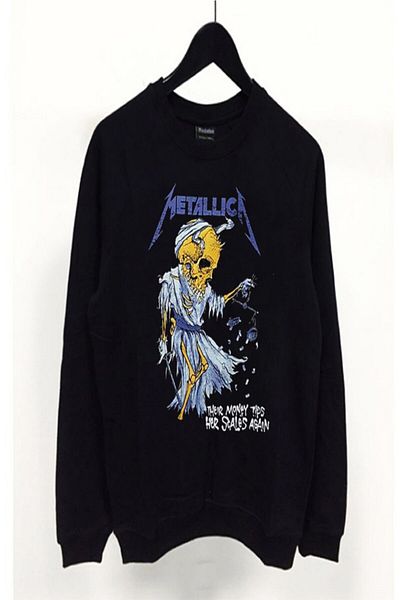 Köstebek Nefigo Metallica - Their Money Tips Every Scales Unisex Μαύρο φούτερ