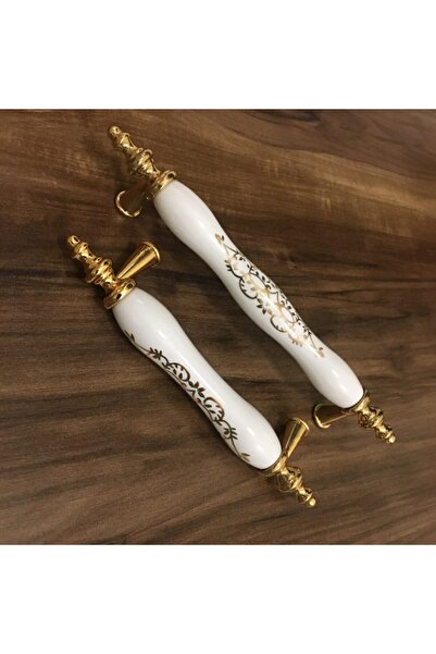 CRNALP Porselen Kulp Dolap Mobilya Çekmece Kulbu 96 Mm