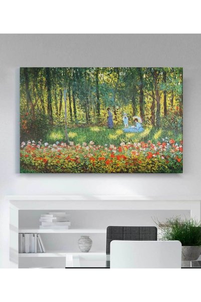 StellaStore Claude Monet Manzara Kanvas Tablo