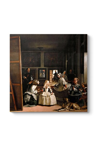 TabloShop Diego Velazquez - Nedimeler (Las Meninas) Tablosu - Klasik Sanat De...