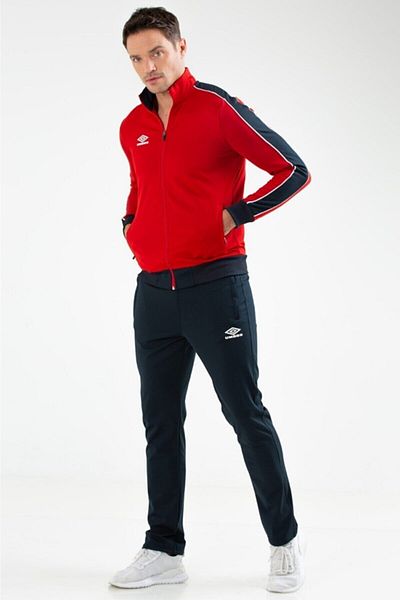 UMBRO Ta-0059 Red Umb Baff Track Tracksuit Set