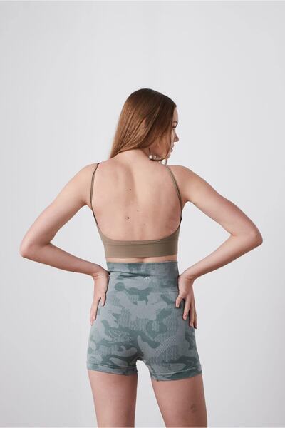 fitmart High Waist Camouflage Seamless Sports Leggings