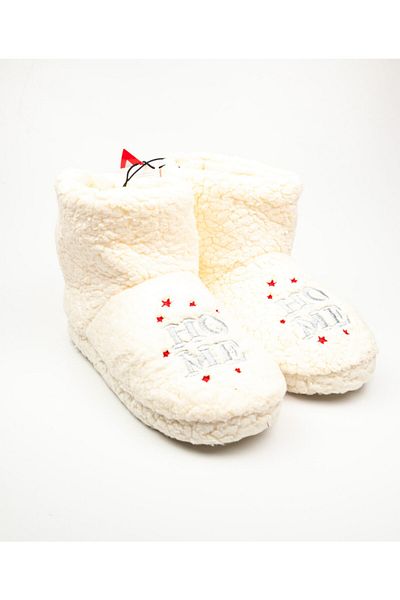 Polaris 601078   Cizme albe de acasă pentru femei White-37