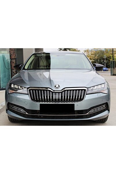 HYM TUNİNG Skoda Super B Mk3 2015 2021 Batman Yarasa Ayna Kapağı Piano Black,...