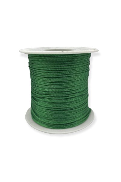 Hedef Bijuteri حبل المظلة عالي الجودة باللون الأخضر (10 أمتار)